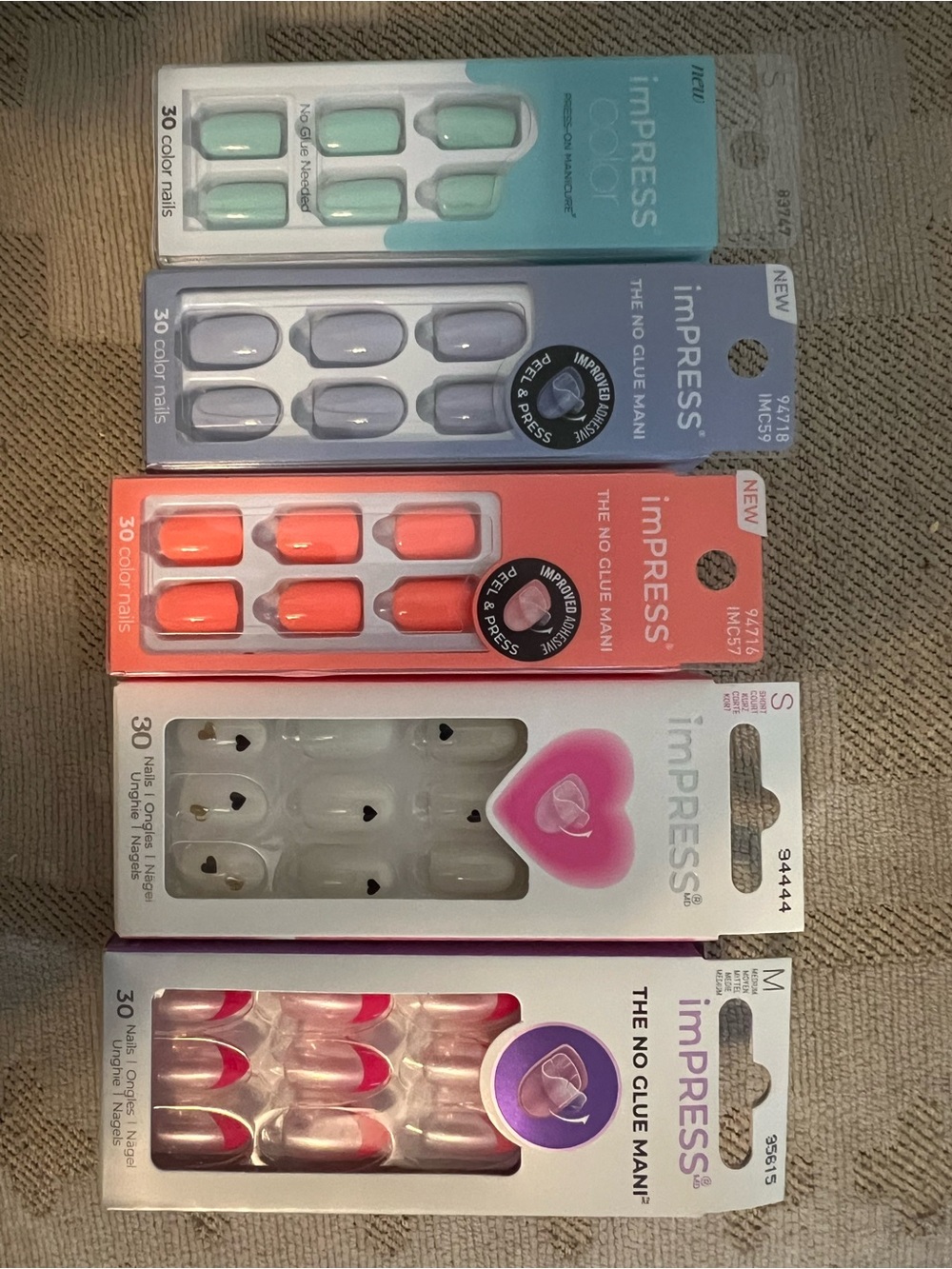 imPRESS Press-On Nail Collection — 13 sets total NWT - Picture 2 of 9
